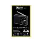 Sandberg Rádió - Speaker Radio FM+BT Recharge