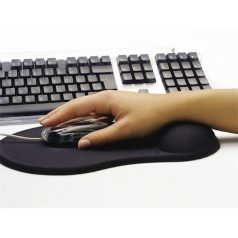   Sandberg Egérpad - Gel Mousepad with Wrist Rest (zselés csuklótámasszal; fekete)
