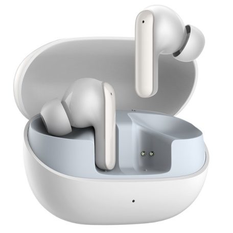 S-Link Fülhallgató Vezeték Nélküli - AirLite X Pro White (BT5.3, ENC + Hybrid ANC, mikrofon, fehér)