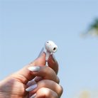 S-Link Fülhallgató Vezeték Nélküli - AirLite X Pro White (BT5.3, ENC + Hybrid ANC, mikrofon, fehér)