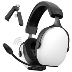   Spirit of Gamer Wireless Fejhallgató - MIC-XH1400 (MultiPlatform, 7.1,mikrofon, hangerőszabályzó, nagy-párnás, fehér)