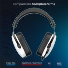 Spirit of Gamer Wireless Fejhallgató - MIC-XH1400 (MultiPlatform, 7.1,mikrofon, hangerőszabályzó, nagy-párnás, fehér)