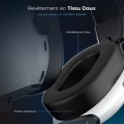 Spirit of Gamer Wireless Fejhallgató - MIC-XH1400 (MultiPlatform, 7.1,mikrofon, hangerőszabályzó, nagy-párnás, fehér)