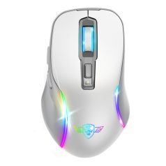   Spirit of Gamer Egér Vezeték nélküli  - ELITE-M50 White (Optikai, 8000DPI, 1000Hz, 6 programozható gomb, RGB, fehér)