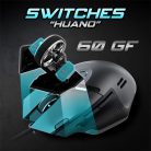 Spirit of Gamer Egér - ELITE-M60 Black (Optikai, 20000 DPI, 1000Hz, 9 programozható gomb, RGB, vezetékes, fekete)