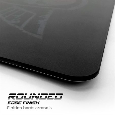 Spirit of Gamer Egérpad - Phantom (420 x 330 x 4mm; varrott szélek; üveg felület; fekete)