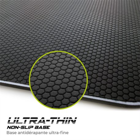 Spirit of Gamer Egérpad - Phantom (420 x 330 x 4mm; varrott szélek; üveg felület; fekete)