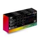 Spirit of Gamer Egérpad - Darkskull RGB - XXL (RGB háttérvilágítás, 800 x 300 x 4mm; fekete)