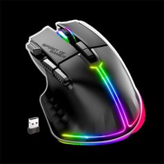   Spirit of Gamer Egér vezeték nélküli - PRO-M5 Wireless (Optikai, 8000DPI, 8 gomb, fekete)