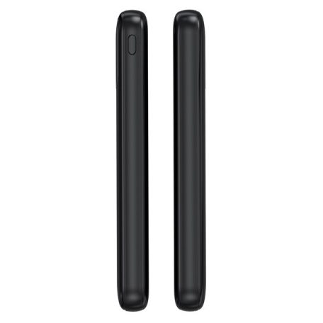 S-Link Powerbank - IP-G16L 10000mAh (3x Type-C, Lightning, 20W PD, led, fekete)