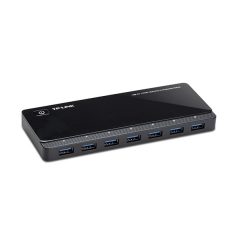   TP-Link USB Hub - UH720 (7 port + 2port töltésre; USB3.0; tápegység)
