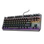   Trust Billentyűzet Gamer - GXT834 Callaz TKL (USB; fekete; mechanikus gombok; világítás; US)