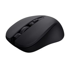   Trust Egér Notebook Vezeték Nélküli - Mydo Silent Eco (Optikai; 1000-1800dpi, mikro vevő; fekete)
