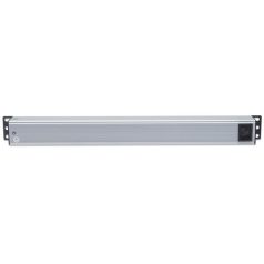   Manhattan elosztó - 19" 1U Rackmount elosztó, 8db C19 aljzat, 2m eltávolítható kábel, ki-be kapcsológomb