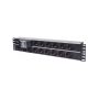   Manhattan elosztó - 19" 2U Rackmount elosztó, 15 aljzat,  3m,  PDU