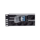 Manhattan elosztó - 19" 2U Rackmount elosztó, 15 aljzat, 3m, PDU