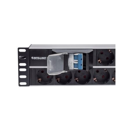Manhattan elosztó - 19" 2U Rackmount elosztó, 15 aljzat, 3m, PDU