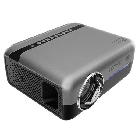 Everest Projektor FullHD - PJ03 (8000 AL, 300 ANSI, 1500:1, Bluetooth, Android 9.0, HDMI, USB-A, TF, AV, AUX, állvány)