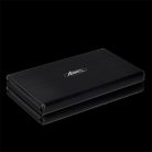 Advance Külső HDD/SSD Ház 2.5" - STEELDISK 2.5" (USB-A3.0 to SATA, fekete)
