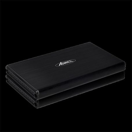 Advance Külső HDD/SSD Ház 2.5" - STEELDISK 2.5" (USB-A3.0 to SATA, fekete)