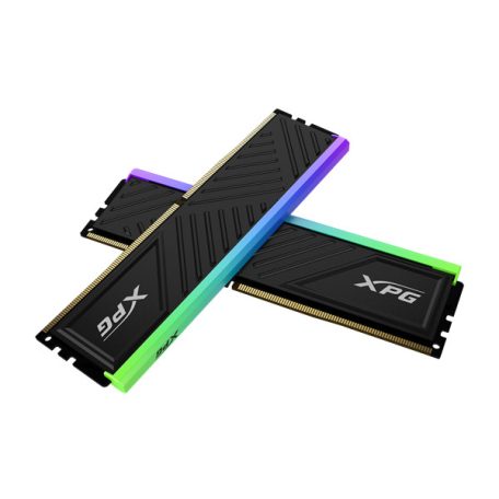 ADATA Memória Desktop - 16GB KIT DDR4 XPG SPECTRIX D35G (2x8GB, 3200MHz, CL16, 1.35V, hűtőbordás, RGB, fekete)