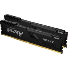   Kingston Memória Desktop - 16GB DDR4 Fury Beast Black (2x8GB, 3200MHz, CL16)