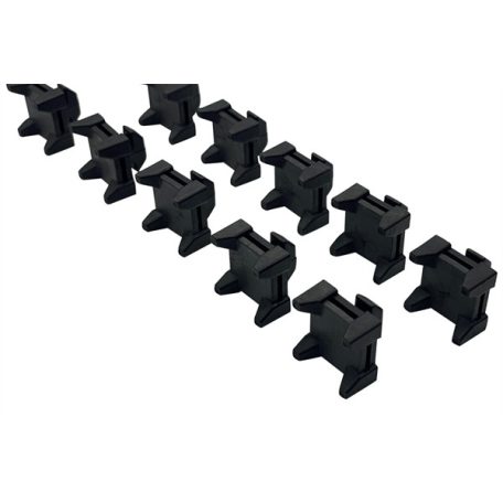 Trak Racer Szimulátor kiegészítő - Set of 10 Cable Management Clips with 10 Cable Ties