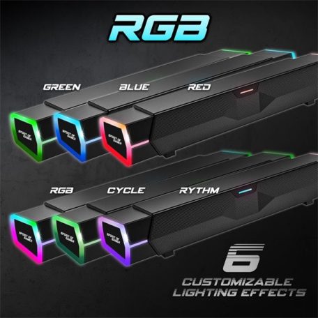 Spirit of Gamer Hangszóró 2.0 - Fanatic 200 (Multiplatform, Bluetooth/USB, fekete)