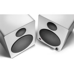   WaveMaster Hangszóró 2.0 - CUBE NEO White (50W RMS, Bluetooth, 3,5mm jack, RCA, Toslink, Távírányító, Fehér)