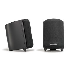   WaveMaster Hangszóró 2.1 - MOODY (65W RMS, Fa mélynyomó, 3,5mm jack, RCA, Fekete)