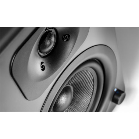 WaveMaster Hangszóró 2.0 - TWO NEO Gray (60W RMS, Bluetooth, 3,5mm jack, RCA, Toslink, USB-Audio, Távírányító, Szürke)