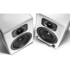   WaveMaster Hangszóró 2.0 - TWO NEO White (60W RMS, Bluetooth, 3,5mm jack, RCA, Toslink, USB-Audio, Távírányító, Fehér)