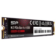   Silicon Power SSD - 1TB UD90 (r:4800MB/s; w:4200 MB/s, NVMe 1.4 támogatás, M.2 PCIe Gen 4x4)