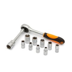   Handy Dugókulcs készlet - 10857A (12 db-os, 1/4",  5-13 mm)