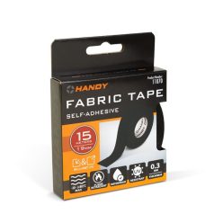   Handy öntapadós textil szalag - kábelkorbácsokhoz - 11070 (15 m x 19 mm x 0,3 mm)