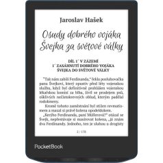   POCKETBOOK e-Reader - PB634 VERSE PRO Azure (6"E Ink Carta, Cpu: 1GHz,512MB,16GB,1500mAh, wifi,mSD, IPX8)