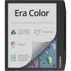   POCKETBOOK e-Reader - PB700K3 ERA COLOR Sea (7"E Ink 1680x1264, Cpu: 1,8GH, 32GB,2500mAh, wifi, B, USB-C, kép megvilág.)