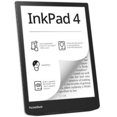   POCKETBOOK e-Reader PB743G INKPad4 Ezüst (7,8" E-Ink,háttérvilágítás, 2x1GHz,32GB,2000mAh,wifi, BT, mSD)