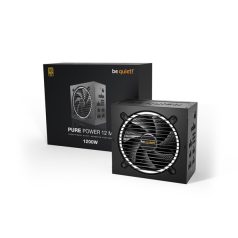   Be Quiet! Tápegység 1200W - PURE POWER 12 M (80+ Gold, ATX3.0, fekete)