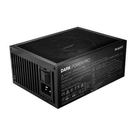 Be Quiet! Tápegység 1300W - DARK POWER 14 IO (80+ Titanium, ATX3.1, PCIe5.1, moduláris, fekete)