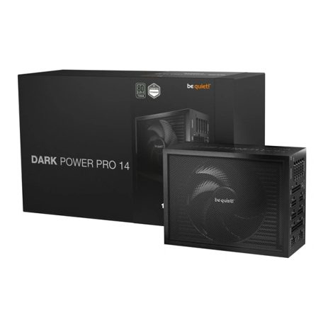 Be Quiet! Tápegység 1300W - DARK POWER 14 IO (80+ Titanium, ATX3.1, PCIe5.1, moduláris, fekete)