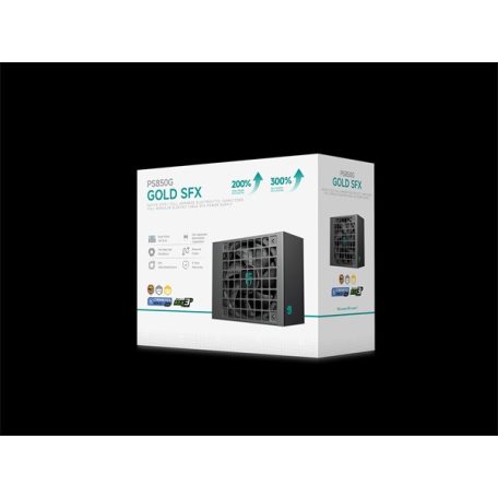 DeepCool Tápegység 850W - Gamerstorm PS850G (80 Plus Gold, SFX, ATX3.1, Aktív PFC, 12cm)