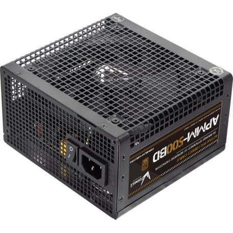 Formula Tápegység 500W - APMM-500BD (80 Plus Bronze, ATX3.1/PCIe 5.1, Aktív PFC, 12cm)