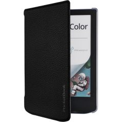   POCKETBOOK e-book tok -  PB619, PB629, PB634 Shell transparent strap gyári Tok fekete