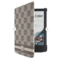   POCKETBOOK e-book tok -  PB629_634 Shell gyári Tok Bézs DKNY