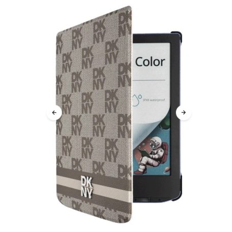 POCKETBOOK e-book tok -  PB629_634 Shell gyári Tok Bézs DKNY