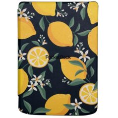  POCKETBOOK e-book tok -  PB629_634 Shell gyári Tok  lemons print