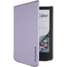 POCKETBOOK e-book tok -  PB619, PB629, PB634 Shell transparent strap gyári Tok lila