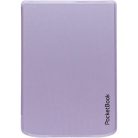 POCKETBOOK e-book tok -  PB619, PB629, PB634 Shell transparent strap gyári Tok lila