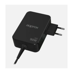   APPROX Telefontöltő - USB Type-C, 90W gyorstöltő + 1.8m kábel, Fekete